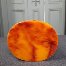 Load image into Gallery viewer, Lele Sadoughi Dallas Apricot Bag With Matinee Chain Strap