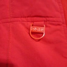 Load image into Gallery viewer, Red 1970s SKYR Vintage Overall Snow Ski Pants, Red Size S