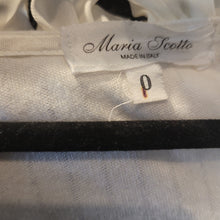 Load image into Gallery viewer, Maria Scotto Ribbed Ruffled Robe Dress Size M/L