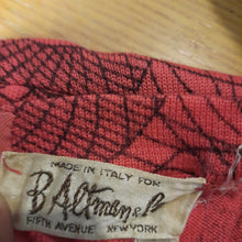 Load image into Gallery viewer, 60s Vintage Wool Dresses Pelilla B Altman & Co Hand Printed Wool Dress, Reimagined by Narai Lucille Lucille Golden Vintage