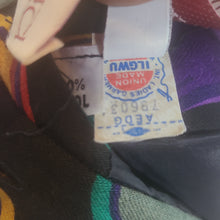 Load image into Gallery viewer, 80s Vintage Wool Shirts Richard Warren Printed Peplum Top Size 6