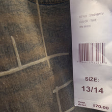 Load image into Gallery viewer, 80s Vintage Denim Skirts Jordache Jeans Skirt, Fur Trimmed Size L