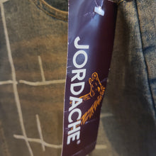 Load image into Gallery viewer, 80s Vintage Denim Skirts Jordache Jeans Skirt, Fur Trimmed Size L