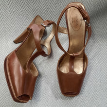 Load image into Gallery viewer, PRADA T- Strap Open Toe Sandal Size 40