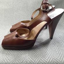 Load image into Gallery viewer, PRADA T- Strap Open Toe Sandal Size 40