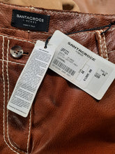 Load image into Gallery viewer, Santacroce Firenze Leather Trousers Size 44