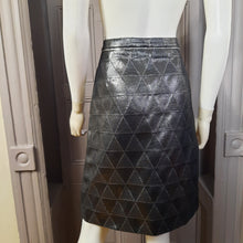 Load image into Gallery viewer, Versus Versace Metallic Geometric Pencil Skirt Size 4