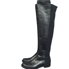 Load image into Gallery viewer, Stuart Weitzman 5050 Boots Black Nappa Size 6.5