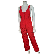 Load image into Gallery viewer, 1970s Vintage Ski Pants - SKYR Red Overall Snow - Pants