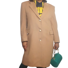 Load image into Gallery viewer, De Silva Wool Cashmere Coat Size Large