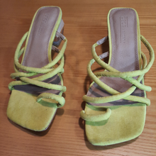 Load image into Gallery viewer, ASOS Strappy Big Toe Mules Size 5