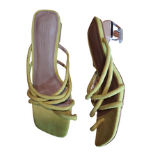 Load image into Gallery viewer, ASOS Strappy Big Toe Mules Size 5