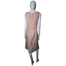Load image into Gallery viewer, Oscar De La Renta Floral Print Silk Chiffon Dress Size 10