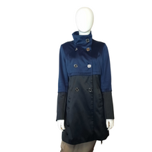 Load image into Gallery viewer, Tahari Navy Color Block Jacket Size M
