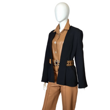 Load image into Gallery viewer, Roberto Cavalli Jeweled Leather Belts Size Large