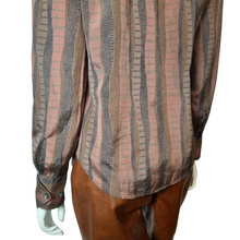Load image into Gallery viewer, Tucci Vintage 1960s Silk Blouse Size S