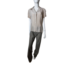 Load image into Gallery viewer, Halston H Print Silk Blouse sz. 10