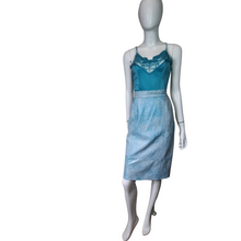 Load image into Gallery viewer, Lillie Rubin Leather Pencil Skirt Size 12