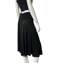 Load image into Gallery viewer, Vintage - Black - Skirts - Bias Cut - Silk Jersey - Jean Muir - Lucille Golden Vintage