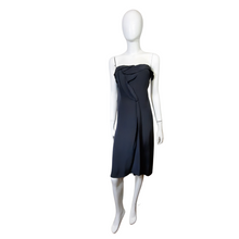 Load image into Gallery viewer, Michel Mayer Strapless Cocktail Dress Size S