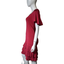 Load image into Gallery viewer, Karen Millen Pink, Pleated Hem Dress, Size 3