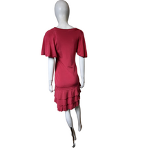 Load image into Gallery viewer, Karen Millen Pink, Pleated Hem Dress, Size 3