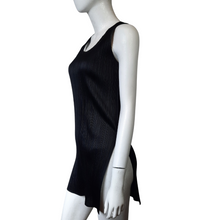 Load image into Gallery viewer, 80’s Vintage Issey Miyake for Bergdorf Goodman Pleated Side Split Tank Size XS
