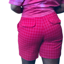 Load image into Gallery viewer, Gingham Plaid Board Shorts Size M