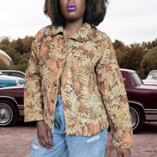 Load image into Gallery viewer, 90s Vintage Floral Tapestry Jacket, Alex Kin