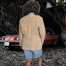 Load image into Gallery viewer, 90s Suede Leather Jacket Rampage Suede Jacket Size L