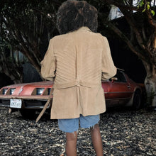 Load image into Gallery viewer, 90s Suede Leather Jacket Rampage Suede Jacket Size L