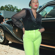 Load image into Gallery viewer, 1980s Vintage Another Thyme Velvet Blouse Size L