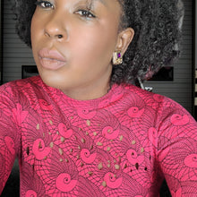 Load image into Gallery viewer, 60s Pelilla B Altman & Co Hand Printed Wool Dress, Reimagined by Narai Lucille