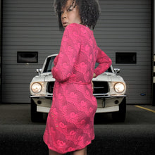 Load image into Gallery viewer, 60s Pelilla B Altman & Co Hand Printed Wool Dress, Reimagined by Narai Lucille