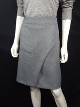 Load image into Gallery viewer, Ellie Kai Gray Tweed Pencil Skirt sz. 12, Skirts, Ellie Kai, [shop_name