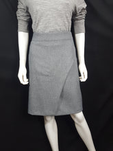 Load image into Gallery viewer, Ellie Kai Gray Tweed Pencil Skirt sz. 12, Skirts, Ellie Kai, [shop_name