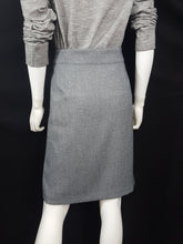 Load image into Gallery viewer, Ellie Kai Gray Tweed Pencil Skirt sz. 12, Skirts, Ellie Kai, [shop_name