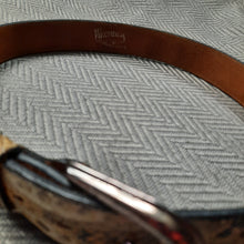 Load image into Gallery viewer, Wehmeiers New Orleans Geniune Snake Skin Belts Size M