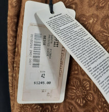 Load image into Gallery viewer, Santacroce Firenze Printed Suede Leather Trousers Size 42