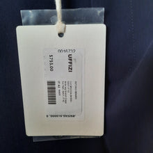 Load image into Gallery viewer, Antonio Beradi Navy Highwaist Pleat Trousers Size 42