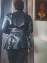 Load image into Gallery viewer, OMO Norma Kamali Crop Trench Coat Size M