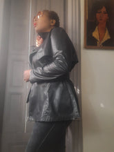 Load image into Gallery viewer, OMO Norma Kamali Crop Trench Coat Size M