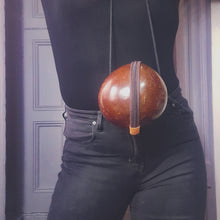 Load image into Gallery viewer, Chocolate Galaxy Coconut Purse