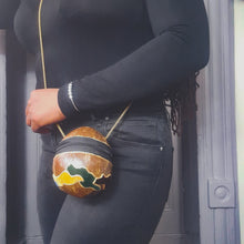 Load image into Gallery viewer, Chocolate Planet Coconut Planet Purse