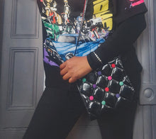 Load image into Gallery viewer, Vintage Quilted Patent Leather Crossbody Bag