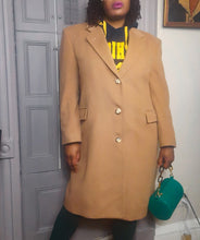 Load image into Gallery viewer, De Silva Wool Cashmere Coat Size Large