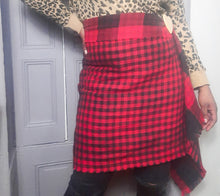 Load image into Gallery viewer, Lane Bryant Plaid Blanket Scarf