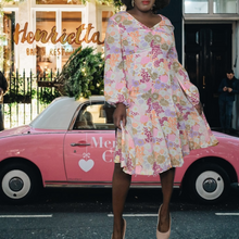 Load image into Gallery viewer, 70s Floral Print Dress