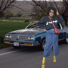 Load image into Gallery viewer, 90s Vintage Eddie Bauer Maxi Denim Skirt Size 8