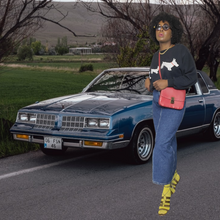 Load image into Gallery viewer, 90s Vintage Eddie Bauer Maxi Denim Skirt Size 8